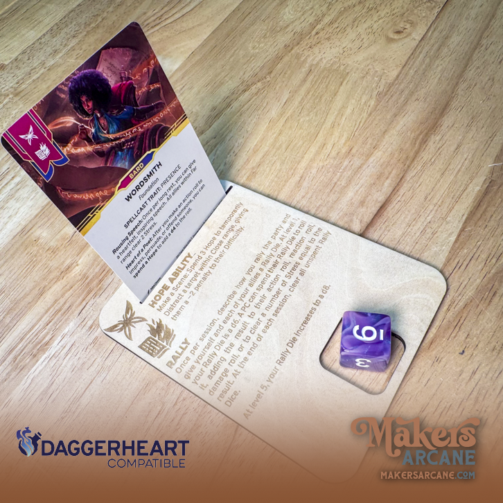 🎶 Bard | Daggerheart Compatible Playerboard Class Sidekick