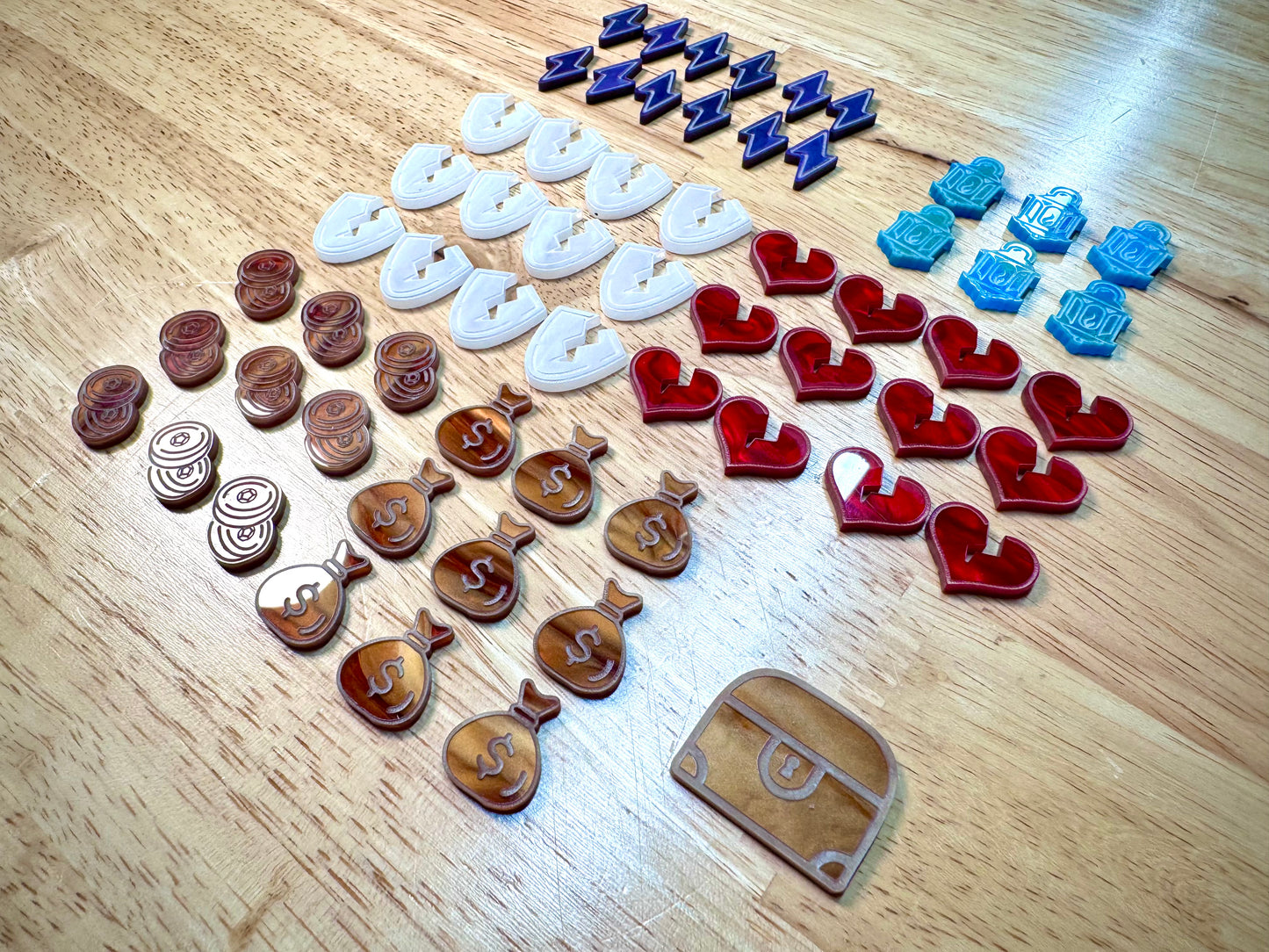 Daggerheart Player Tokens RPG Deluxe 61-Piece Set