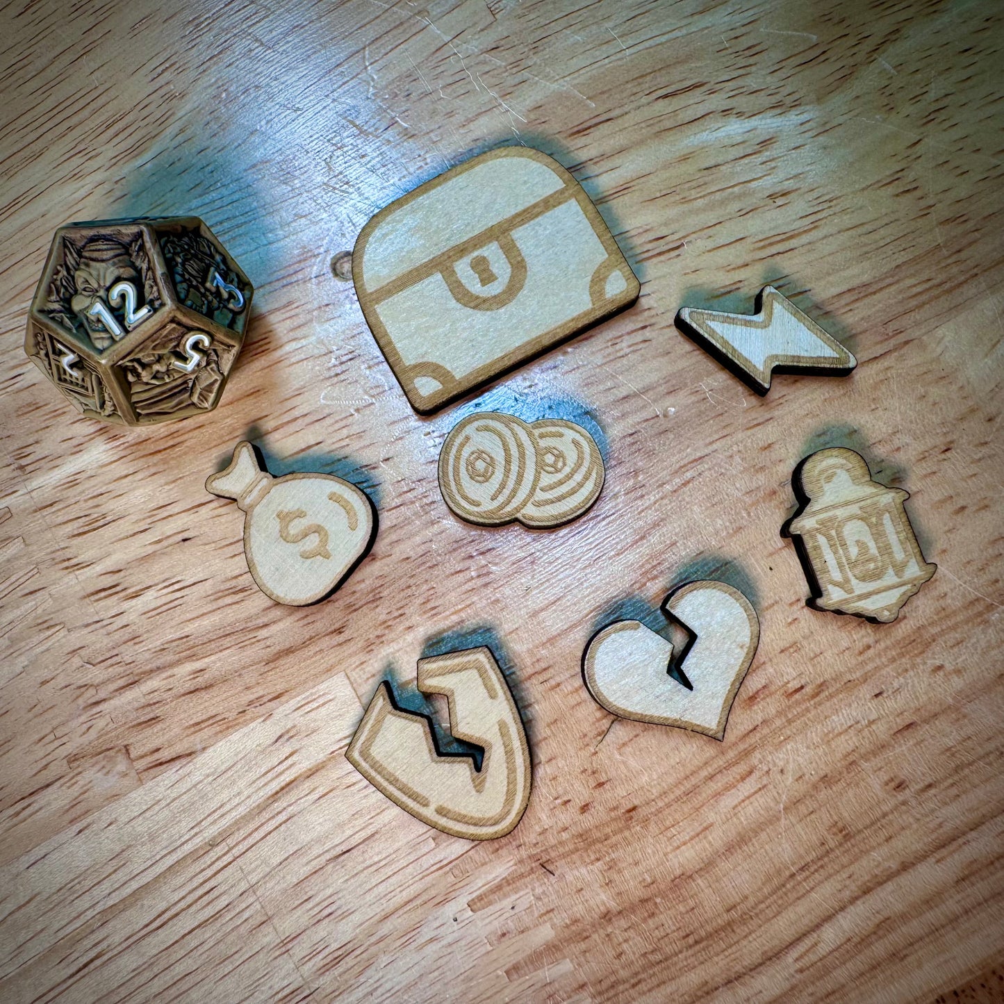Daggerheart Player Tokens RPG Deluxe 61-Piece Set