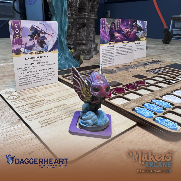 Daggerheart Compatible Class Sidekick Playerboard Add-on