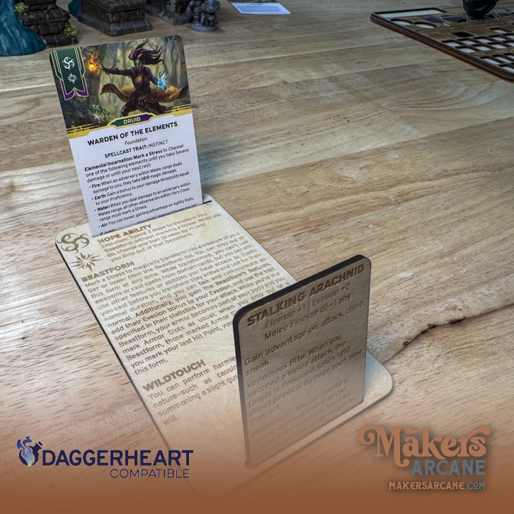 🌿 Druid | Daggerheart Compatible Playerboard Class Sidekick