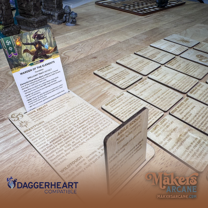 🌿 Druid | Daggerheart Compatible Playerboard Class Sidekick