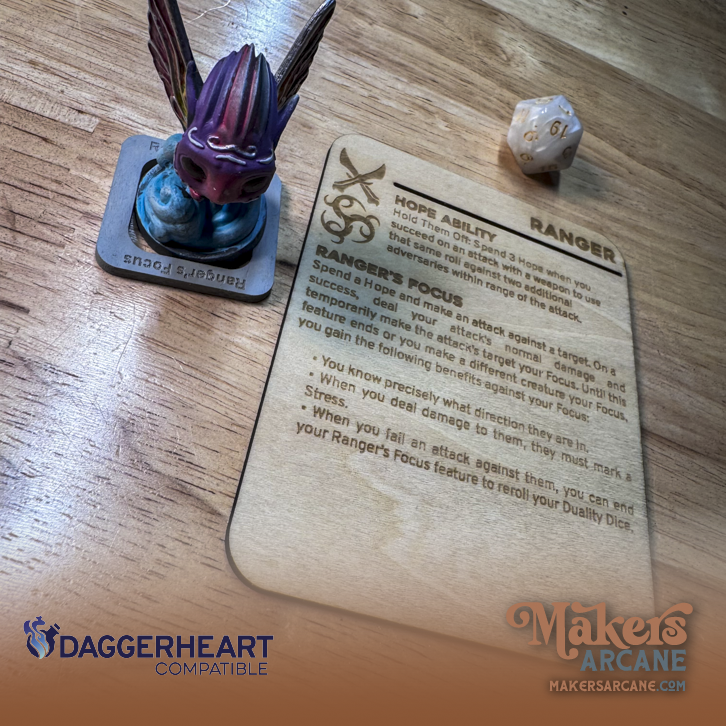 š¹ Ranger | Daggerheart Compatible Playerboard Class Sidekick
