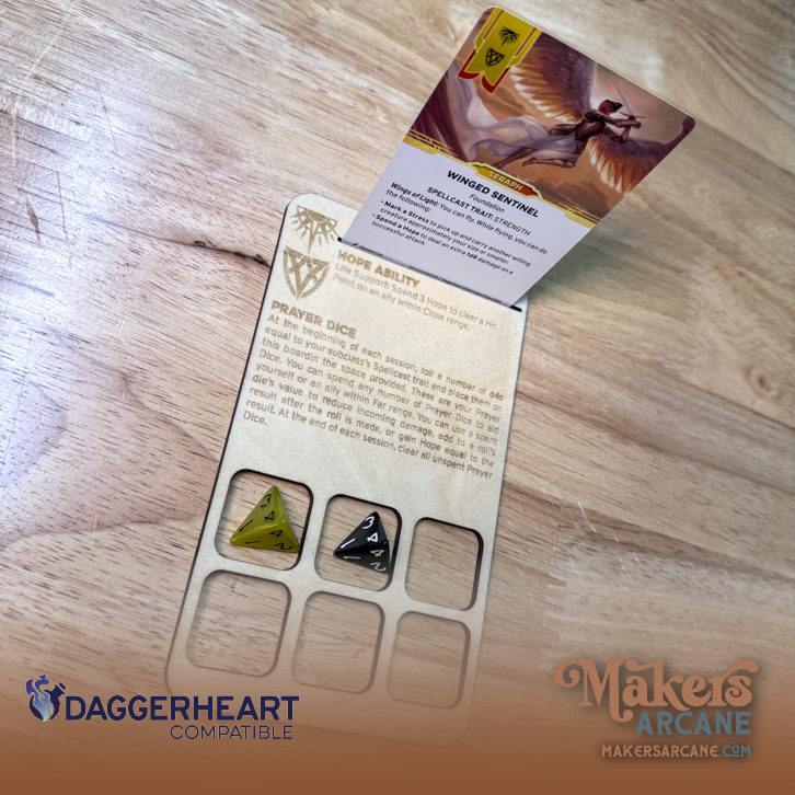 ๐ Seraph | Daggerheart Compatible Playerboard Class Sidekick