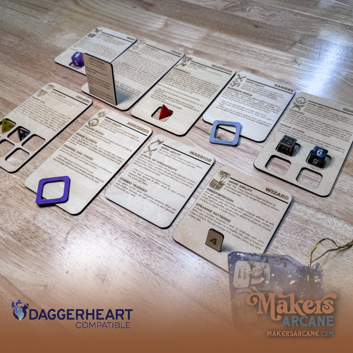 Daggerheart Compatible Class Sidekick Playerboard Add-on