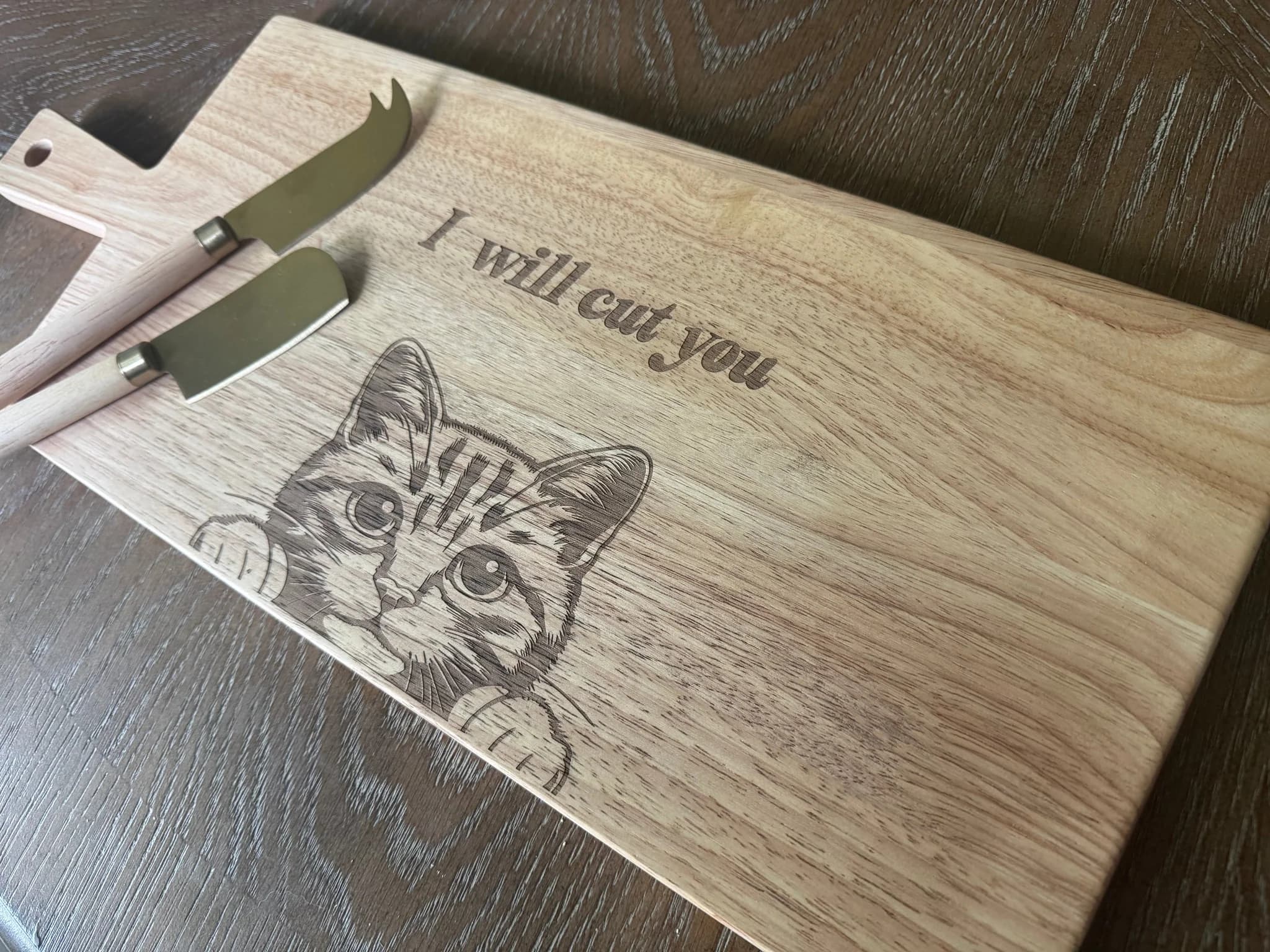 Custom charcuterie board