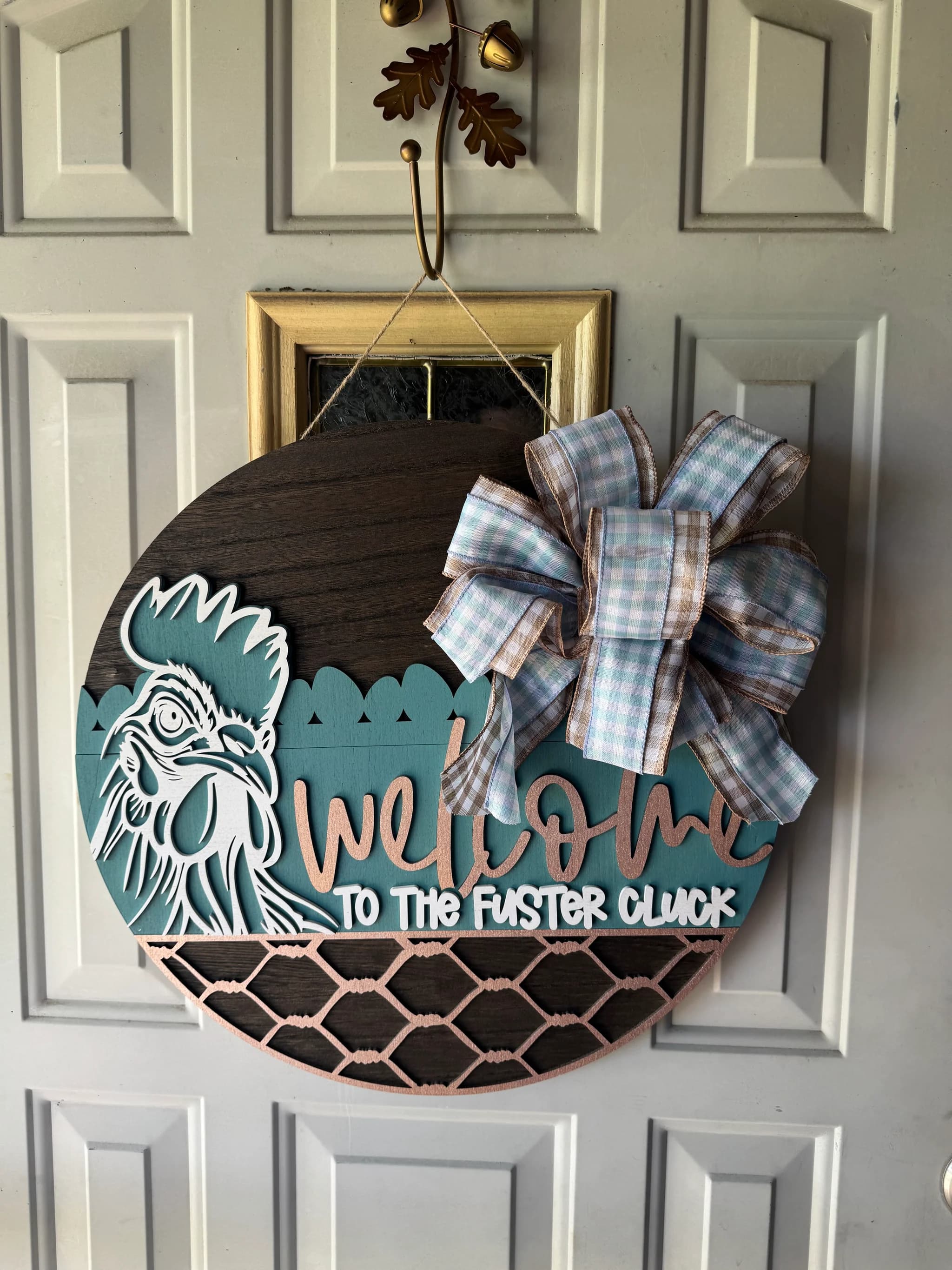 Welcome door hanger