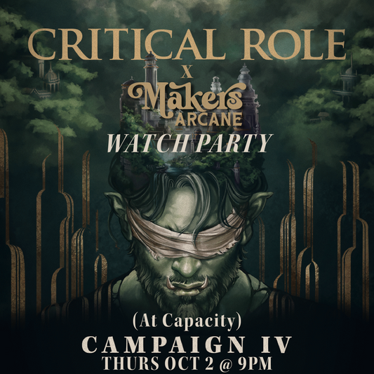 Tavern Watch: Critical Role Campaign 4 — Guild Watch Party