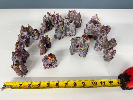 Mushroom Cavern Wall Clusters